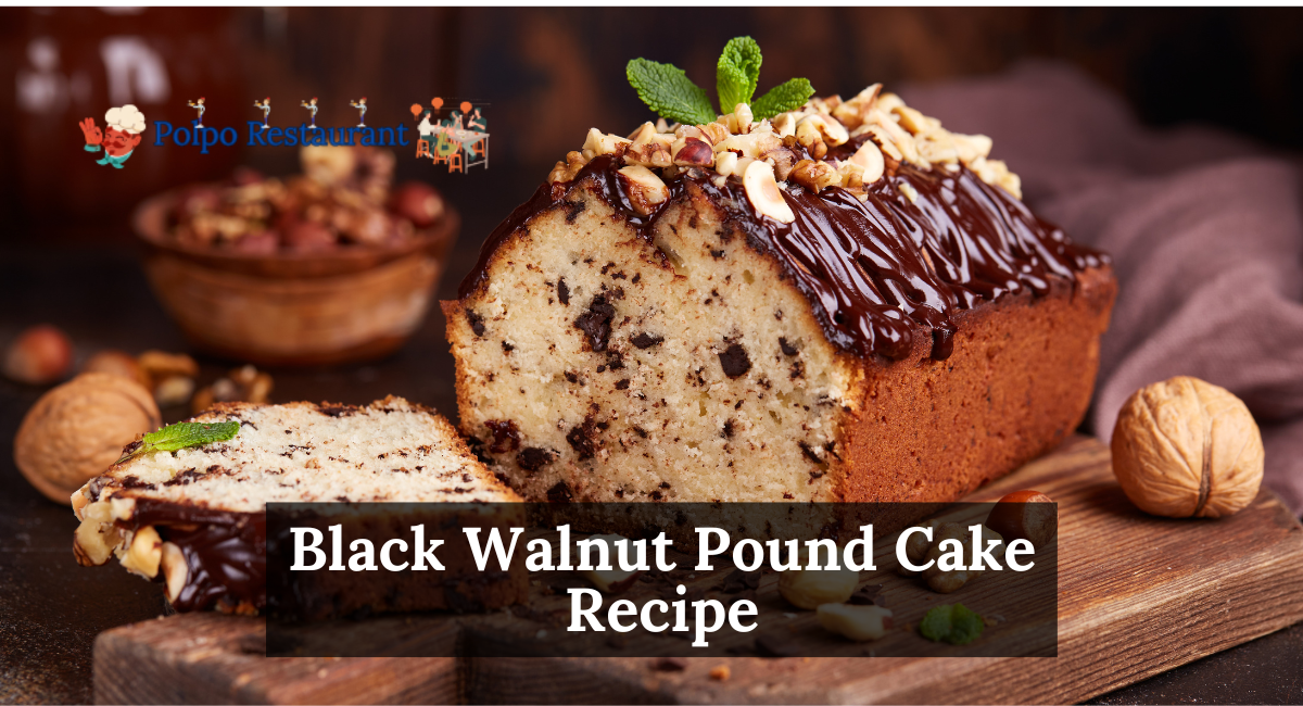 Black Walnut Pound Cake Recipe
